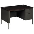 Hon Pedestal Desk, 30" D, 48" W, 29.5" H HP3251R.N.S